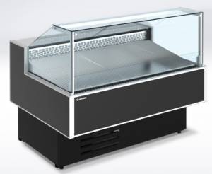  Витрина холодильная Gamma Quadro SN FISH 1800 LED без боковин